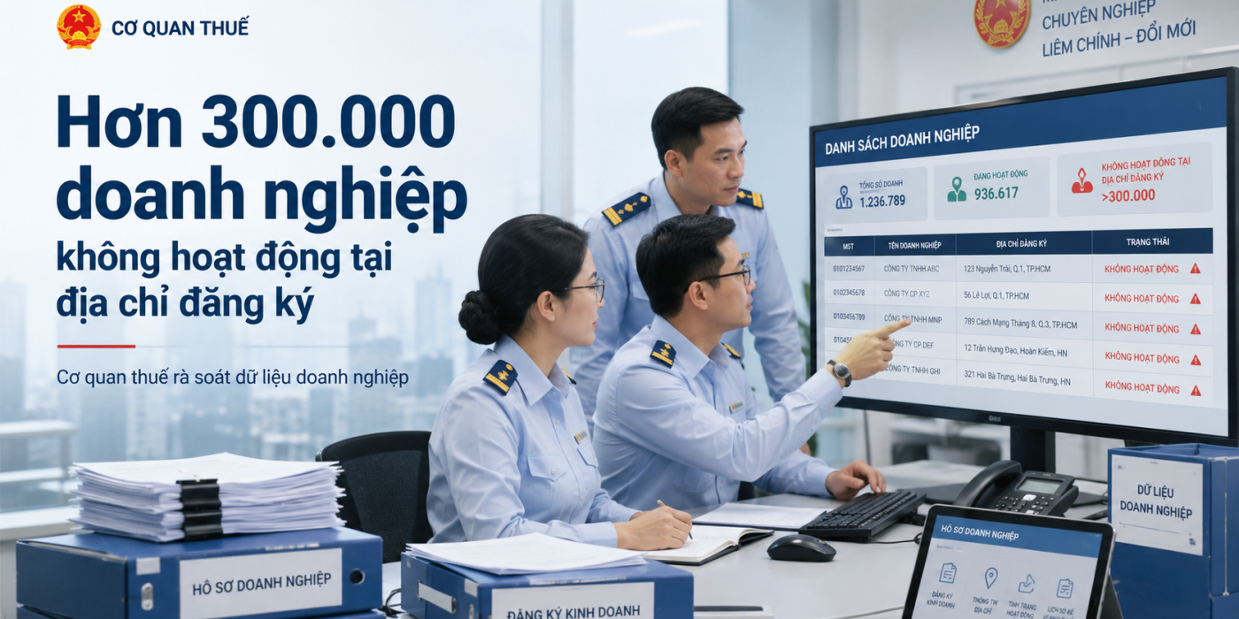 Cảnh báo về địa chỉ ĐKKKD