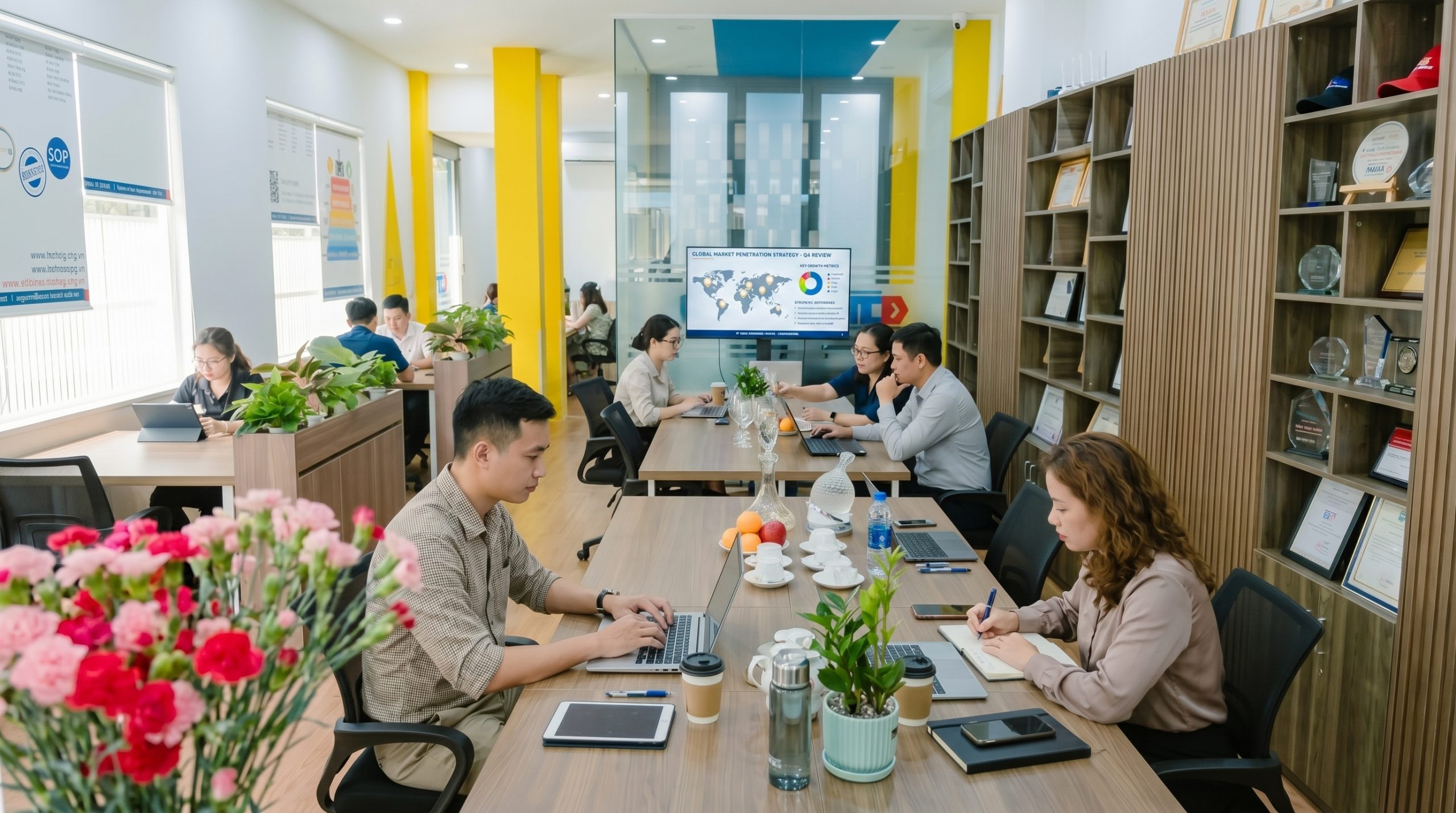 Không gian làm việc TCBD Growth HUB